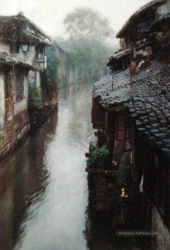 Chen Yifei 陈逸飞 œuvres - Villes de l’eau Ripples chinois Chen Yifei